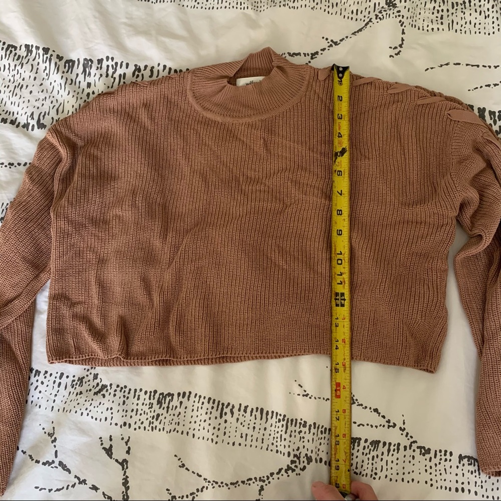 NWT WILFRED SALOME CREW NEXK WITH ARM TIES SWEATER - Picture 7 of 9